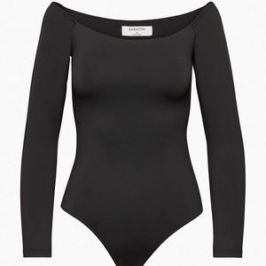 Babaton off-shoulder bodysuit